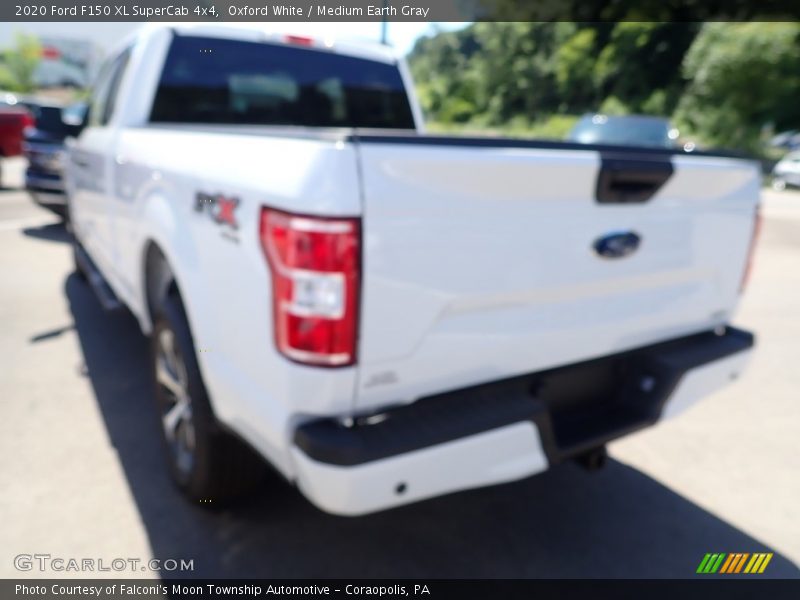 Oxford White / Medium Earth Gray 2020 Ford F150 XL SuperCab 4x4