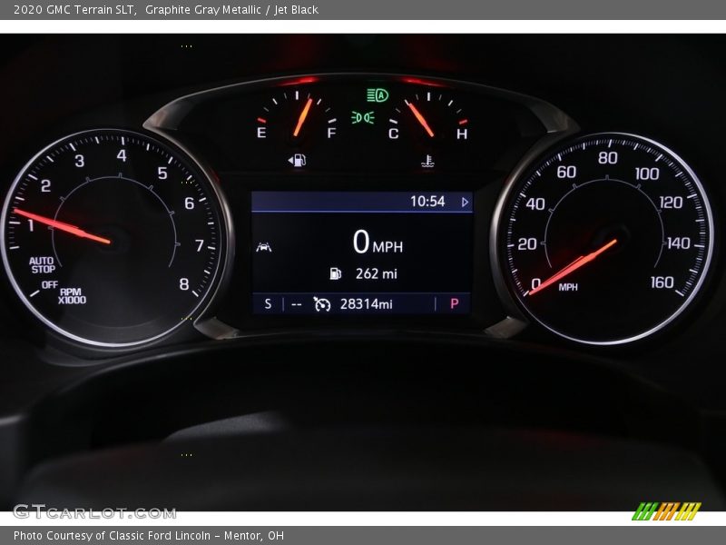 Graphite Gray Metallic / Jet Black 2020 GMC Terrain SLT