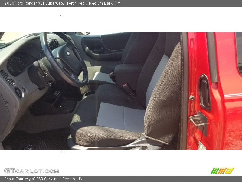 Torch Red / Medium Dark Flint 2010 Ford Ranger XLT SuperCab