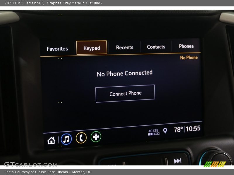 Graphite Gray Metallic / Jet Black 2020 GMC Terrain SLT