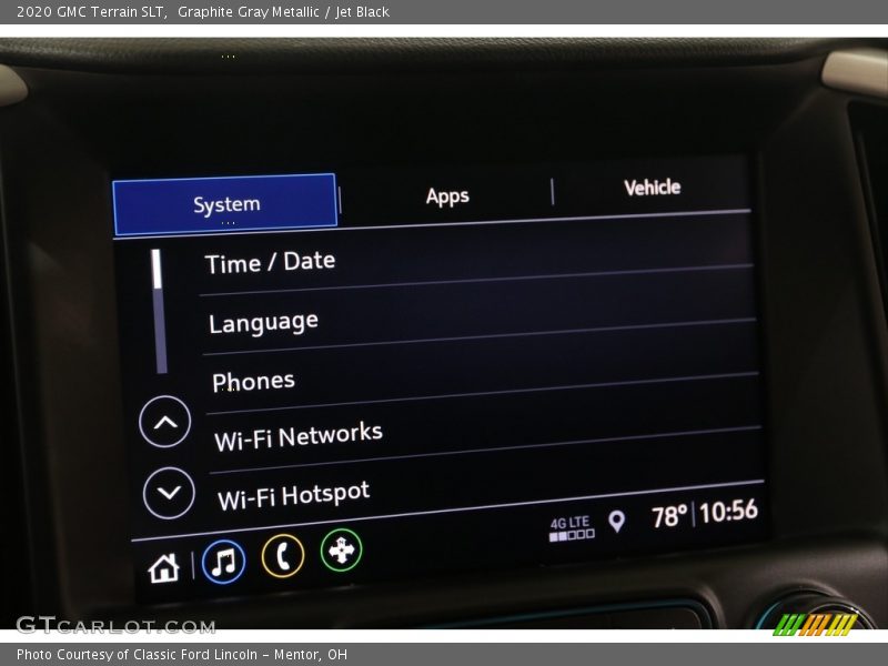 Graphite Gray Metallic / Jet Black 2020 GMC Terrain SLT