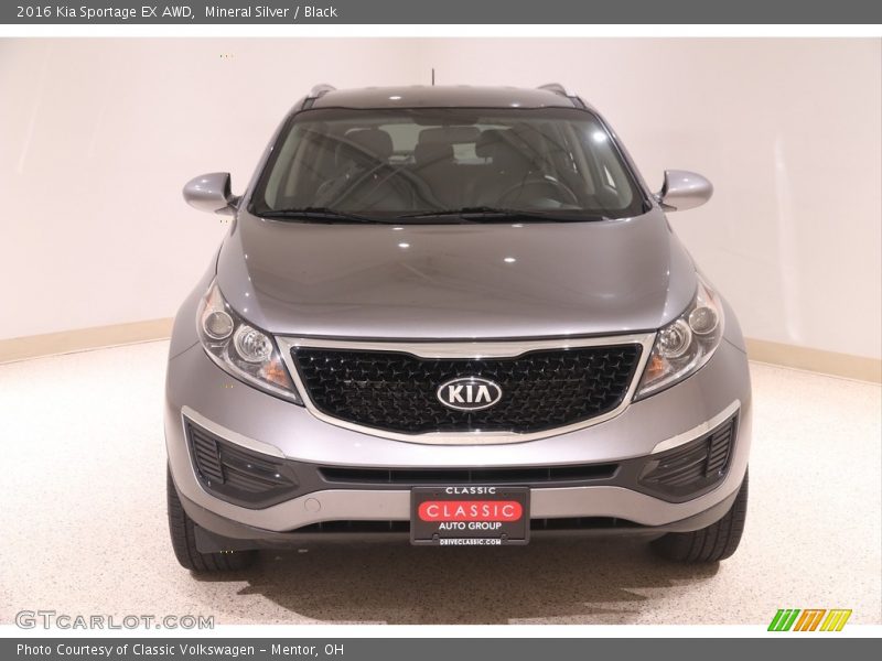 Mineral Silver / Black 2016 Kia Sportage EX AWD