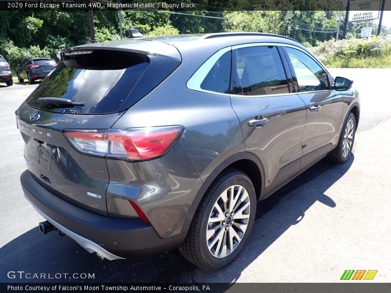 Magnetic Metallic / Ebony Black 2020 Ford Escape Titanium 4WD