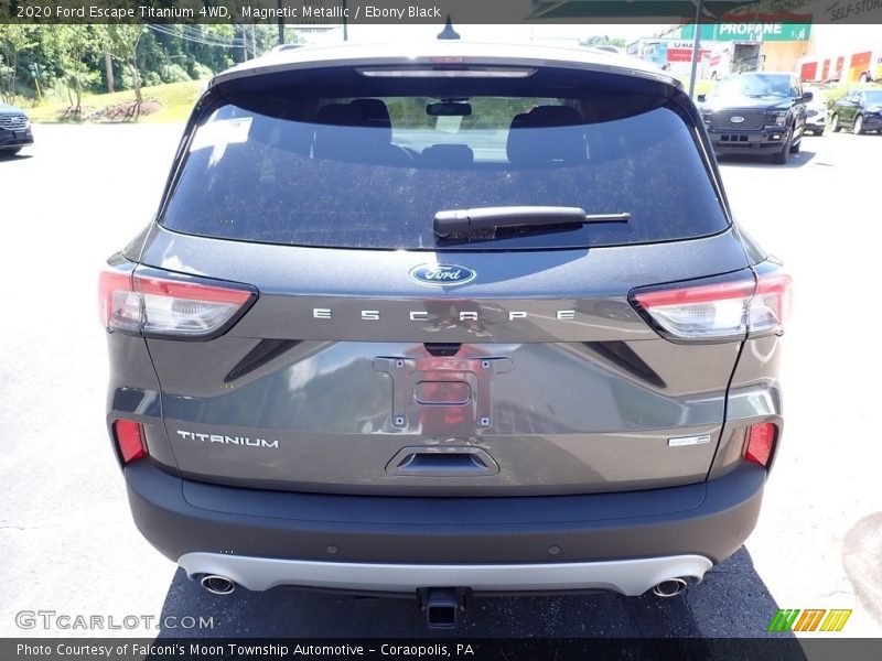 Magnetic Metallic / Ebony Black 2020 Ford Escape Titanium 4WD