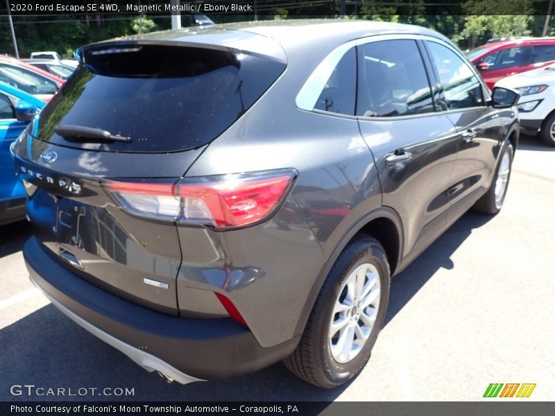 Magnetic Metallic / Ebony Black 2020 Ford Escape SE 4WD