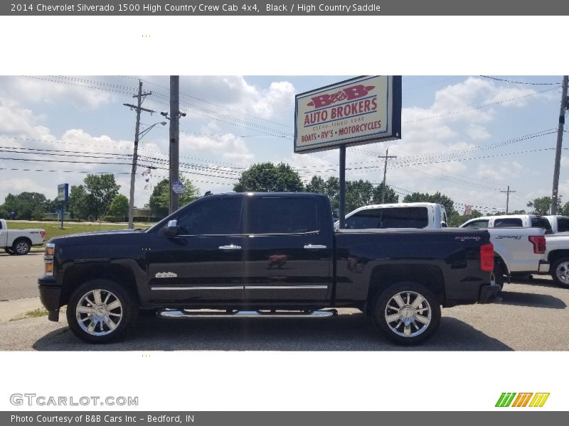 Black / High Country Saddle 2014 Chevrolet Silverado 1500 High Country Crew Cab 4x4