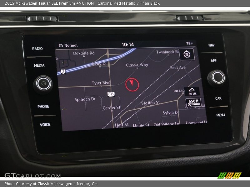 Cardinal Red Metallic / Titan Black 2019 Volkswagen Tiguan SEL Premium 4MOTION