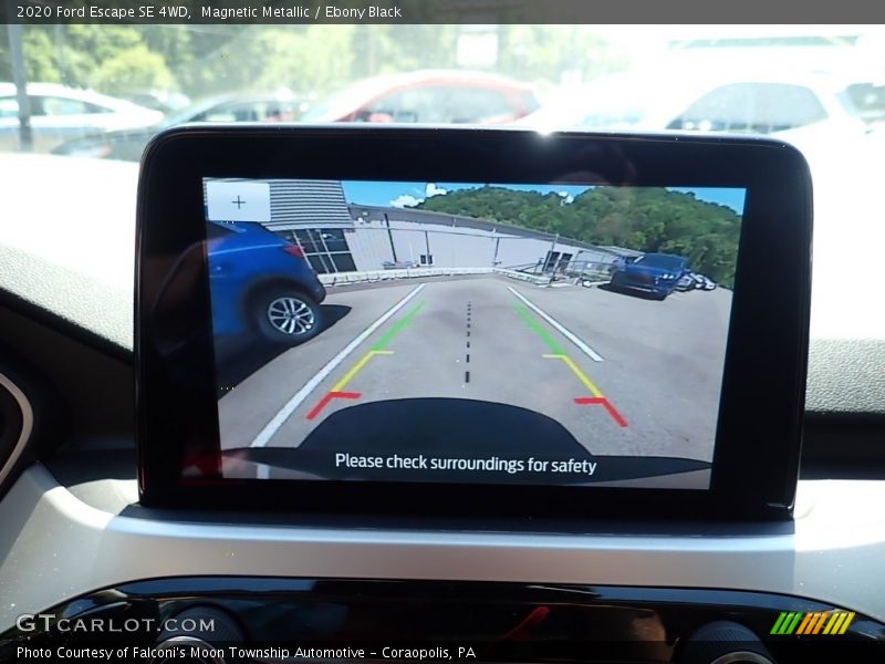 Magnetic Metallic / Ebony Black 2020 Ford Escape SE 4WD