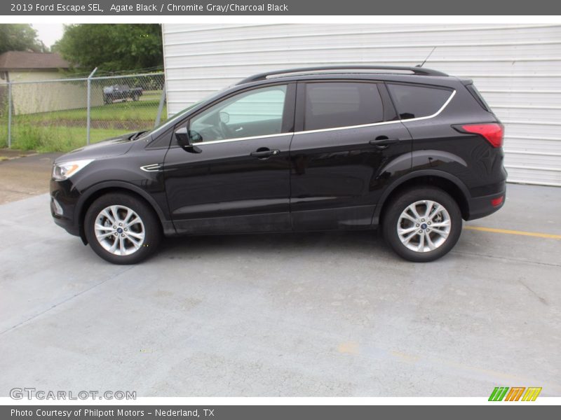 Agate Black / Chromite Gray/Charcoal Black 2019 Ford Escape SEL