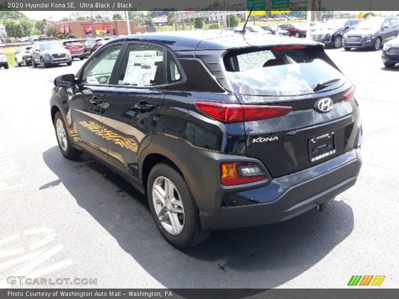 Ultra Black / Black 2020 Hyundai Kona SE