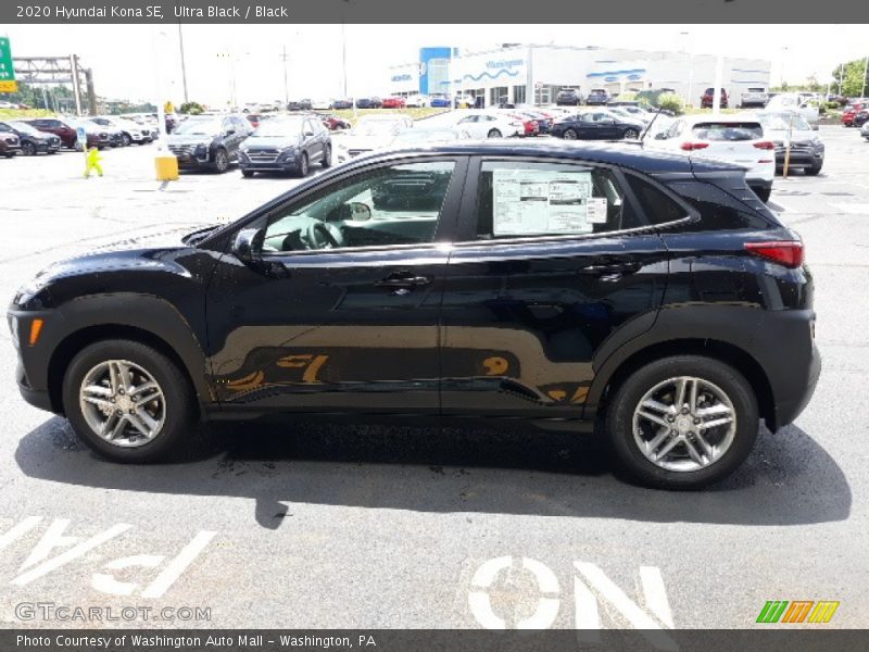 Ultra Black / Black 2020 Hyundai Kona SE