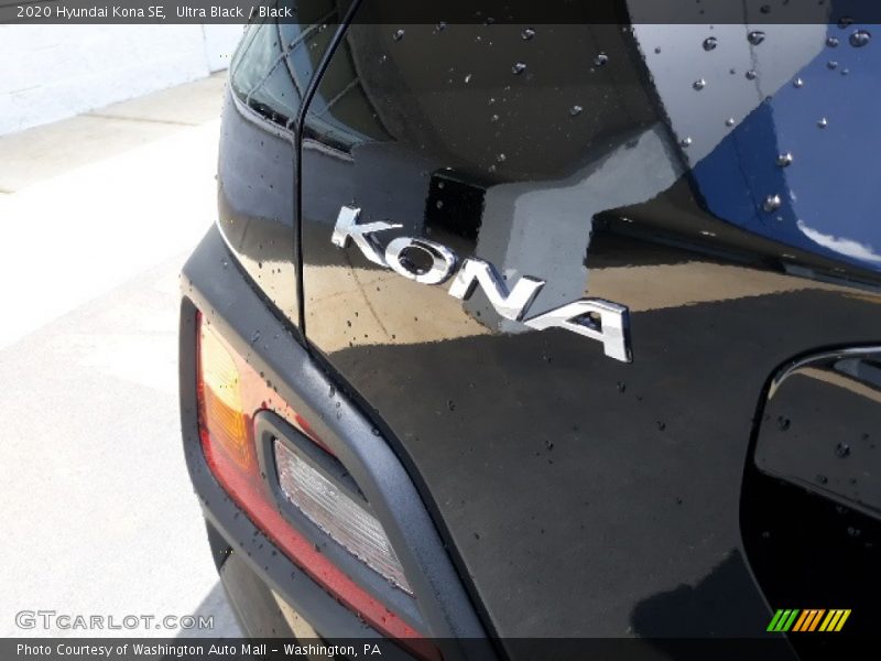 Ultra Black / Black 2020 Hyundai Kona SE
