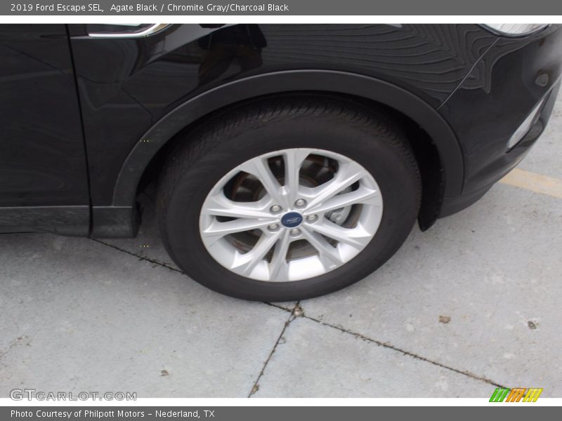Agate Black / Chromite Gray/Charcoal Black 2019 Ford Escape SEL