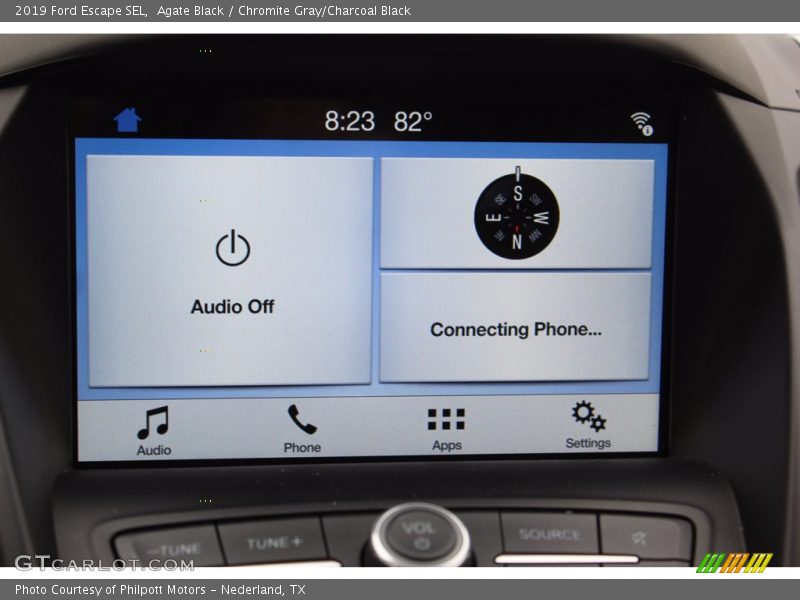 Agate Black / Chromite Gray/Charcoal Black 2019 Ford Escape SEL