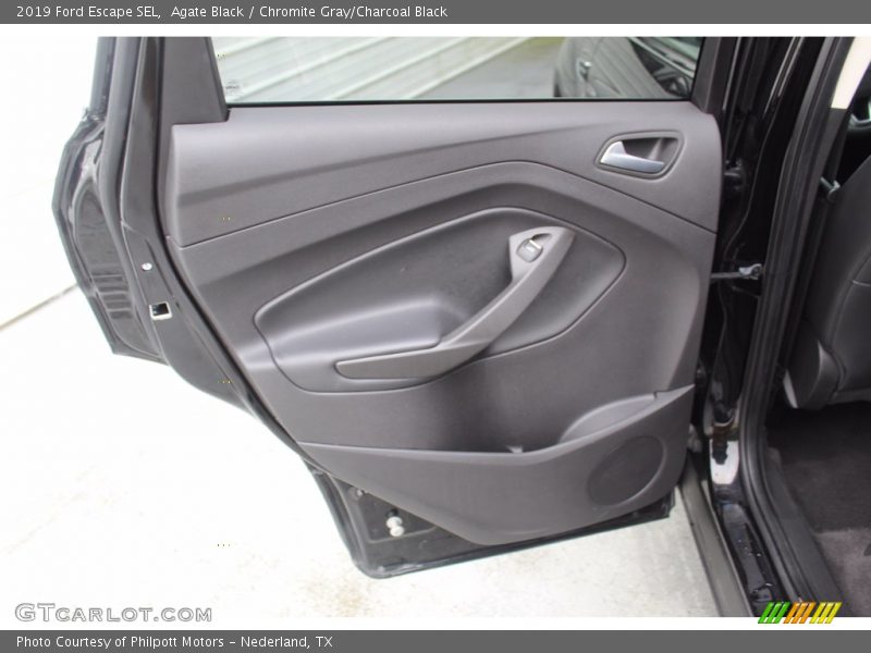 Agate Black / Chromite Gray/Charcoal Black 2019 Ford Escape SEL