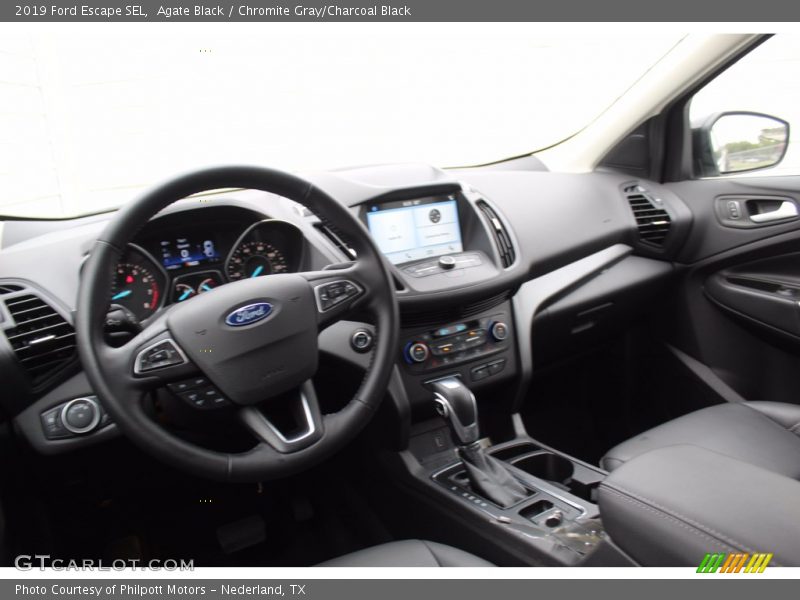 Agate Black / Chromite Gray/Charcoal Black 2019 Ford Escape SEL