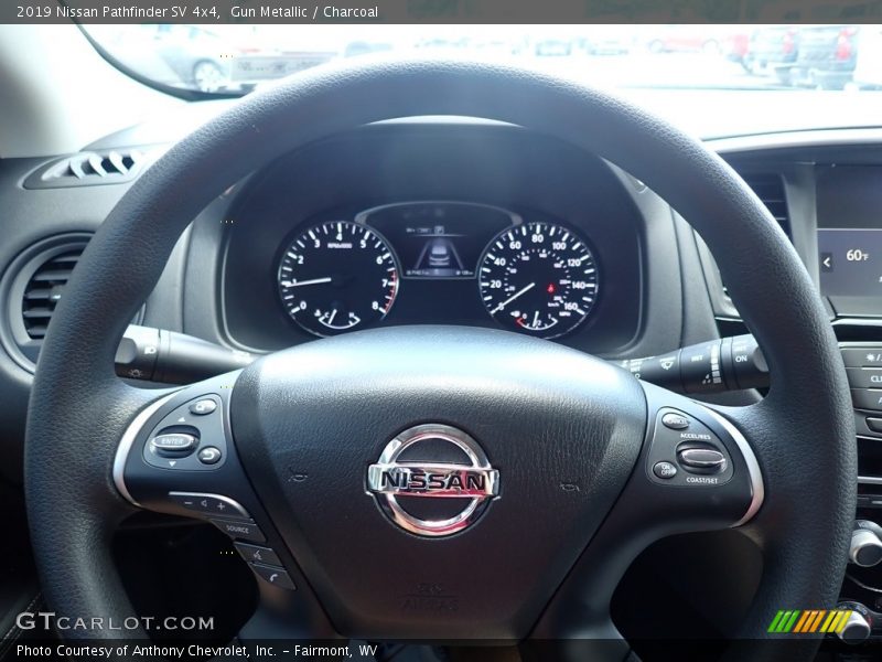 Gun Metallic / Charcoal 2019 Nissan Pathfinder SV 4x4