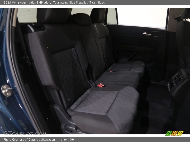 Tourmaline Blue Metallic / Titan Black 2019 Volkswagen Atlas S 4Motion