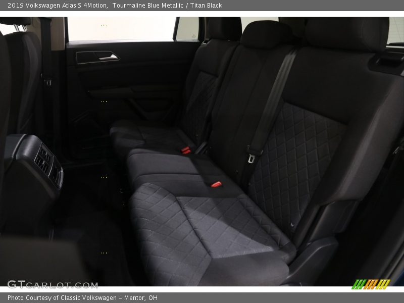Tourmaline Blue Metallic / Titan Black 2019 Volkswagen Atlas S 4Motion