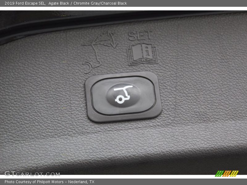 Agate Black / Chromite Gray/Charcoal Black 2019 Ford Escape SEL