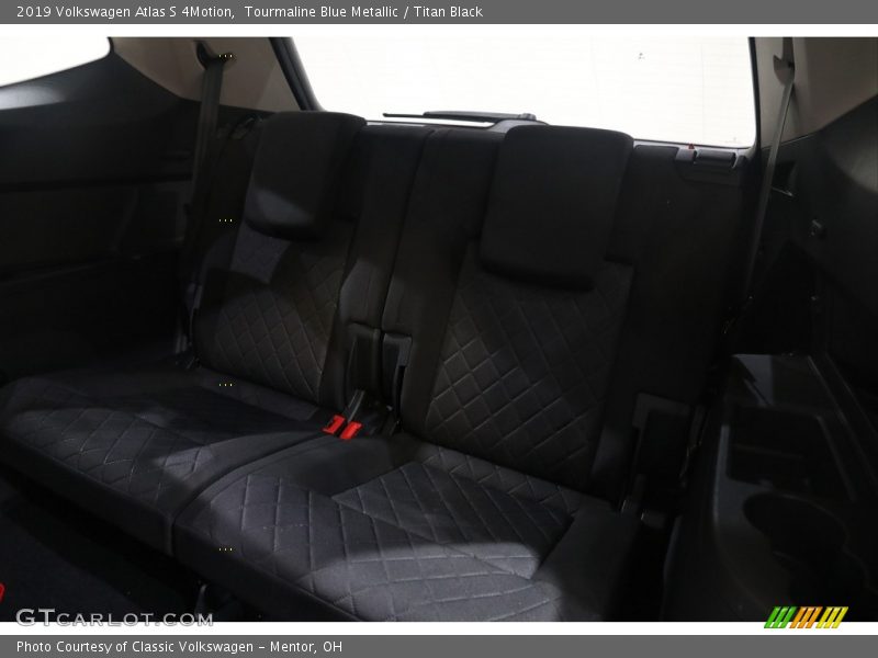 Tourmaline Blue Metallic / Titan Black 2019 Volkswagen Atlas S 4Motion