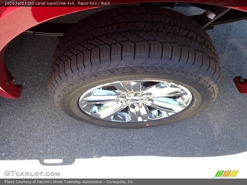 Rapid Red / Black 2020 Ford F150 Lariat SuperCrew 4x4