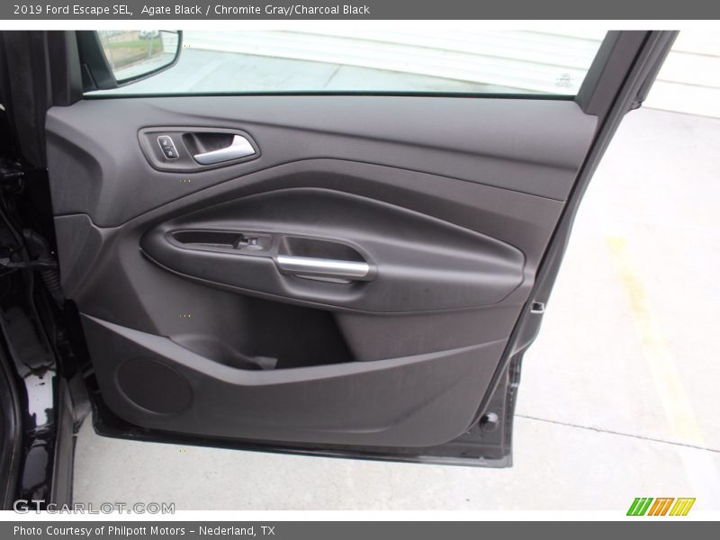 Agate Black / Chromite Gray/Charcoal Black 2019 Ford Escape SEL