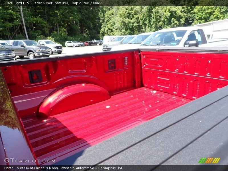 Rapid Red / Black 2020 Ford F150 Lariat SuperCrew 4x4