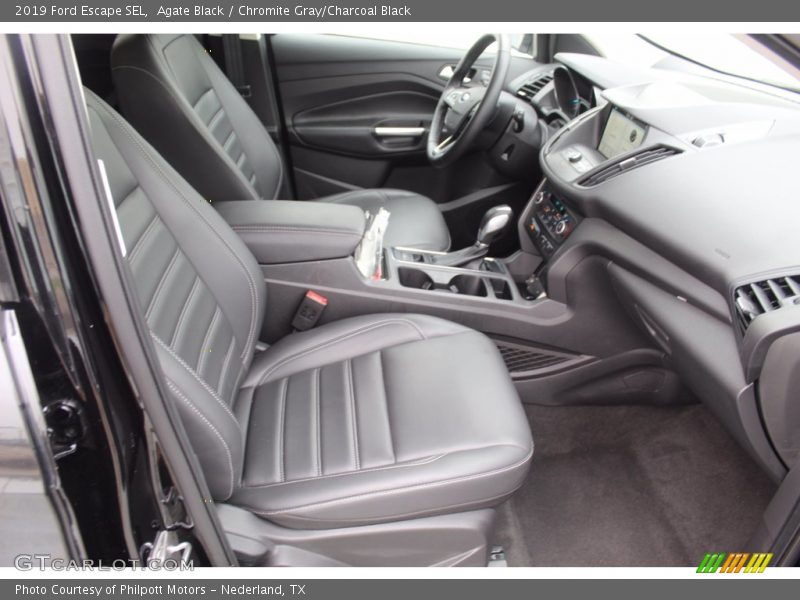 Agate Black / Chromite Gray/Charcoal Black 2019 Ford Escape SEL