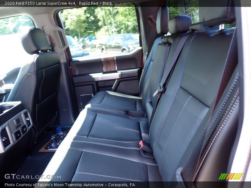 Rapid Red / Black 2020 Ford F150 Lariat SuperCrew 4x4