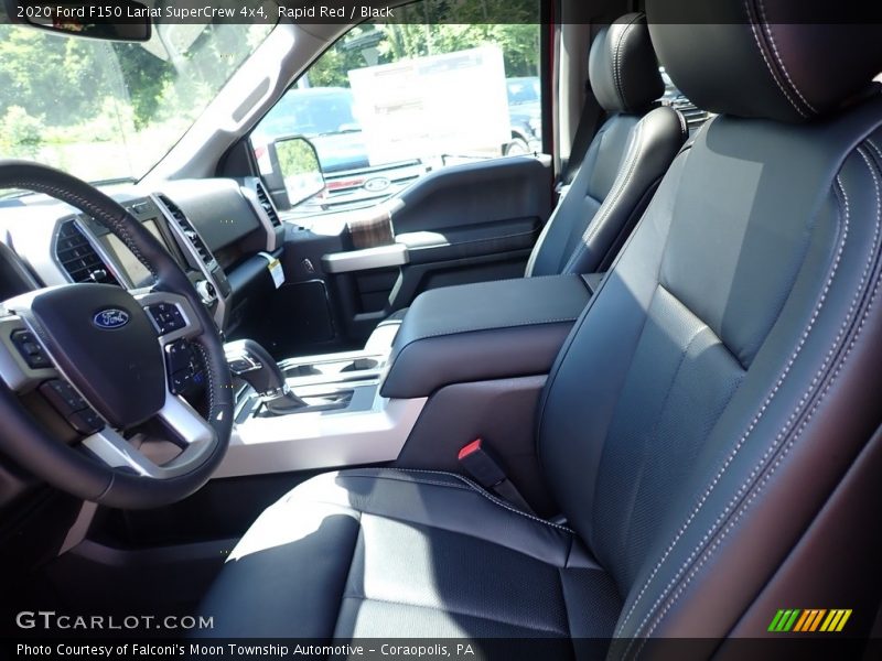 Rapid Red / Black 2020 Ford F150 Lariat SuperCrew 4x4