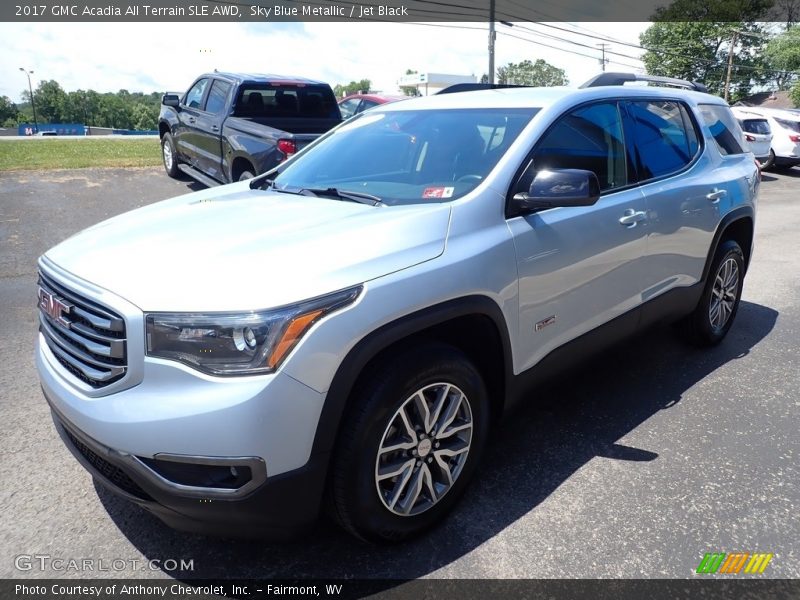 Sky Blue Metallic / Jet Black 2017 GMC Acadia All Terrain SLE AWD