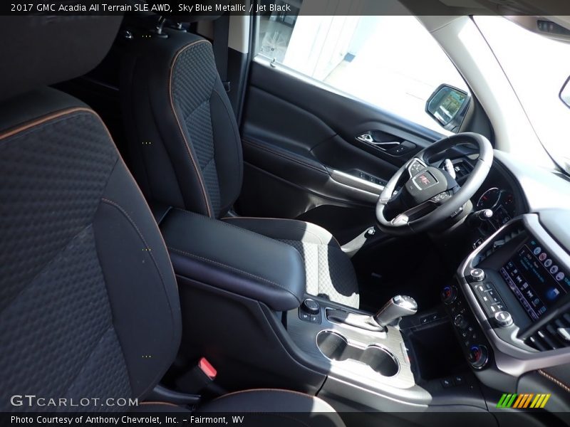 Sky Blue Metallic / Jet Black 2017 GMC Acadia All Terrain SLE AWD