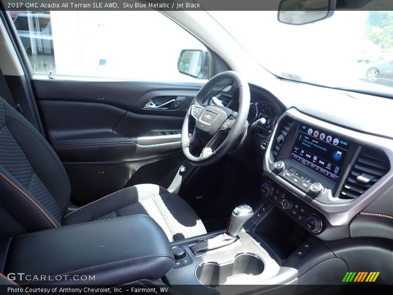 Sky Blue Metallic / Jet Black 2017 GMC Acadia All Terrain SLE AWD
