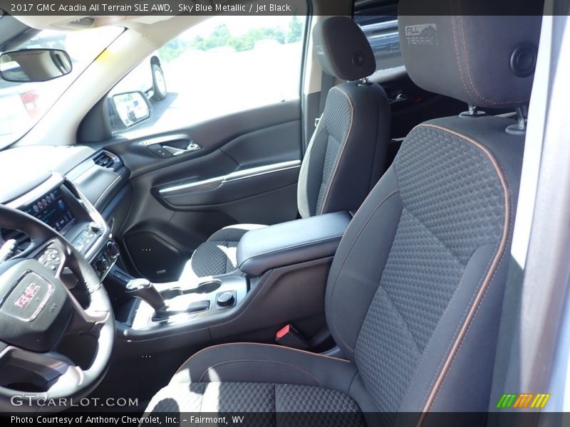 Sky Blue Metallic / Jet Black 2017 GMC Acadia All Terrain SLE AWD