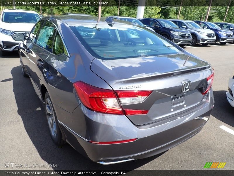 Modern Steel Metallic / Black 2020 Honda Accord EX Sedan