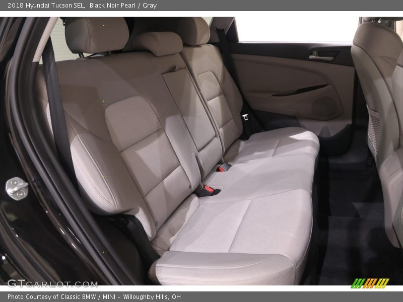 Rear Seat of 2018 Tucson SEL