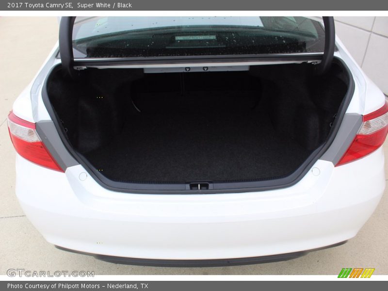 Super White / Black 2017 Toyota Camry SE