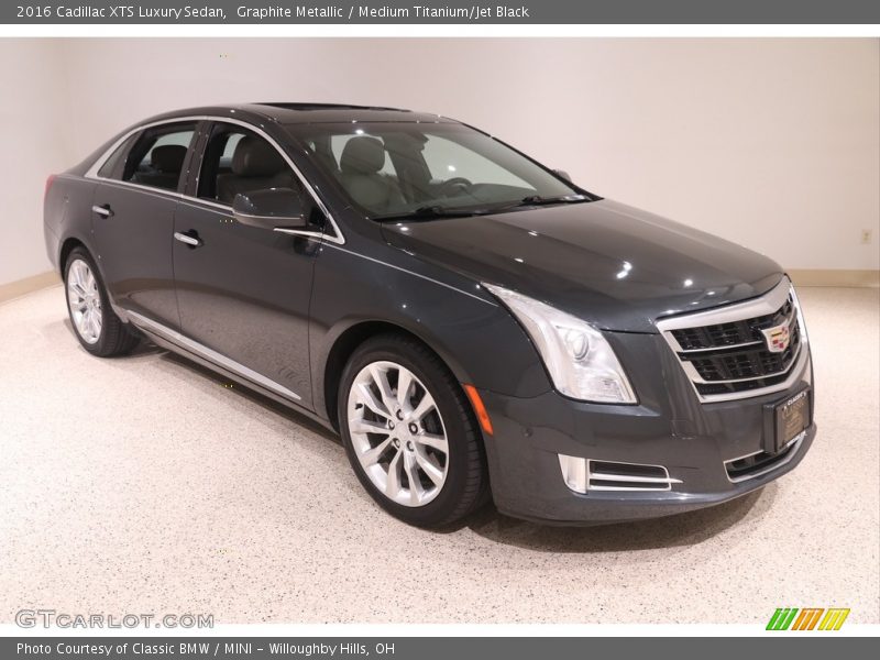 Graphite Metallic / Medium Titanium/Jet Black 2016 Cadillac XTS Luxury Sedan