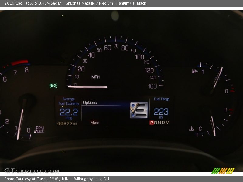 Graphite Metallic / Medium Titanium/Jet Black 2016 Cadillac XTS Luxury Sedan