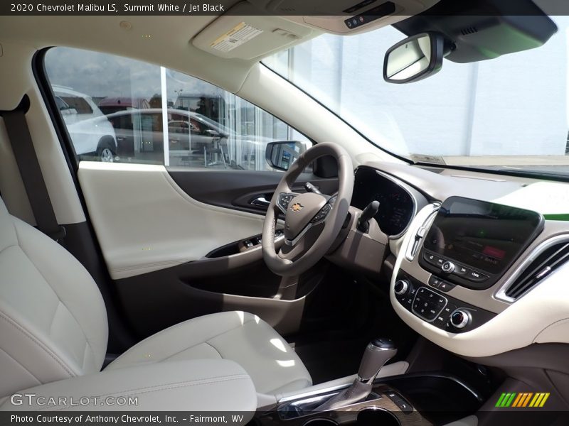 Summit White / Jet Black 2020 Chevrolet Malibu LS