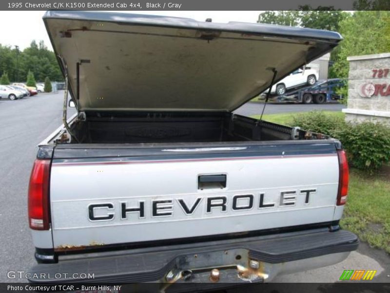 Black / Gray 1995 Chevrolet C/K K1500 Extended Cab 4x4