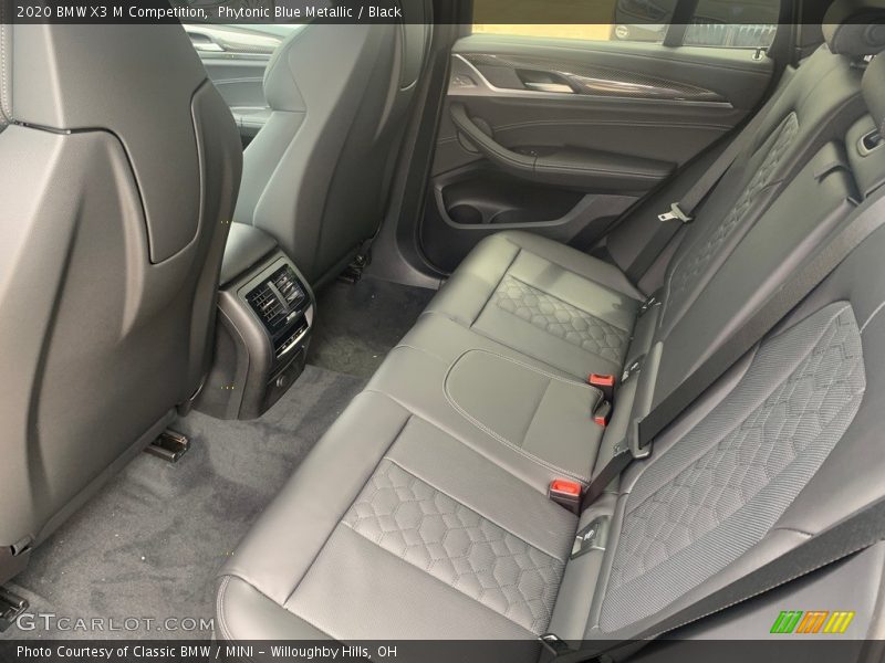 Rear Seat of 2020 X3 M Competition