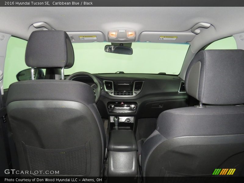 Caribbean Blue / Black 2016 Hyundai Tucson SE