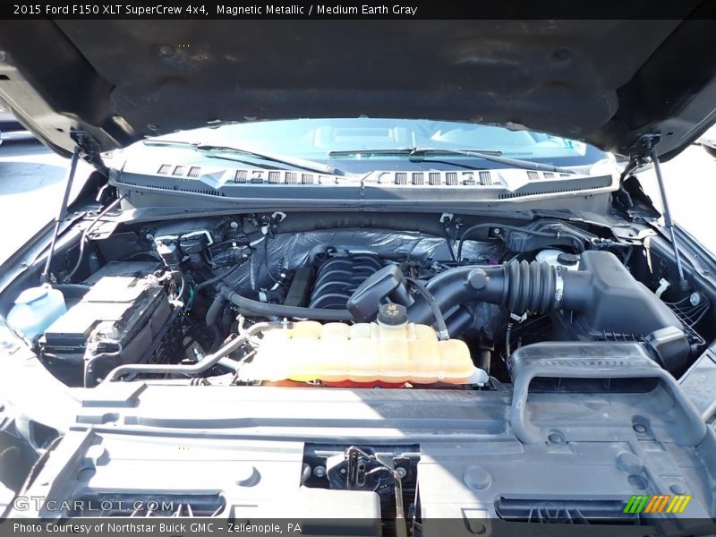 Magnetic Metallic / Medium Earth Gray 2015 Ford F150 XLT SuperCrew 4x4