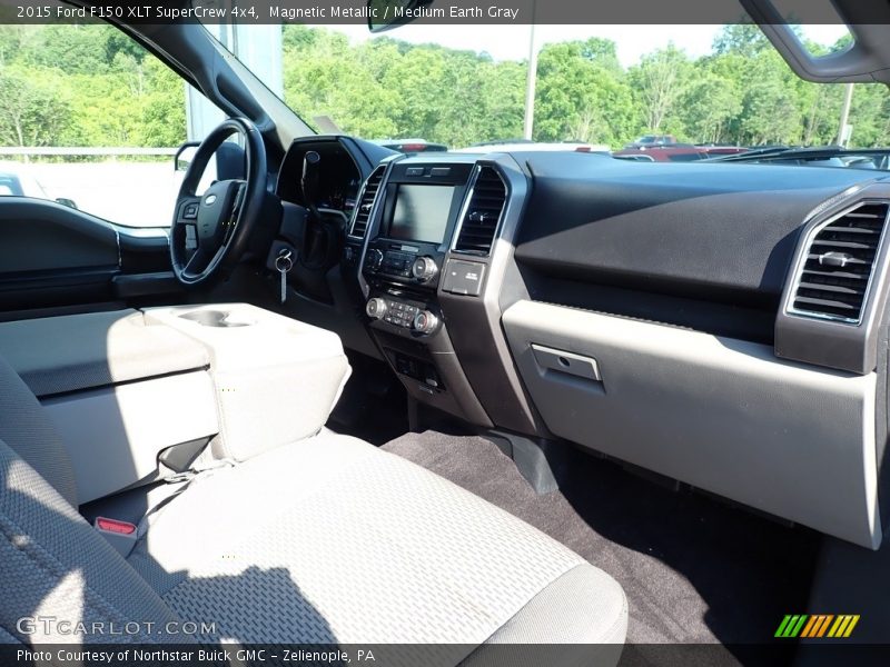 Magnetic Metallic / Medium Earth Gray 2015 Ford F150 XLT SuperCrew 4x4