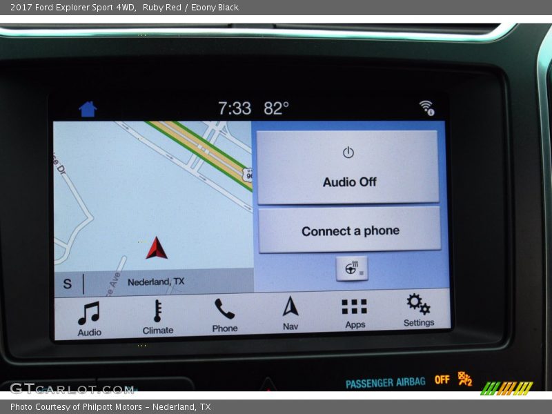 Ruby Red / Ebony Black 2017 Ford Explorer Sport 4WD
