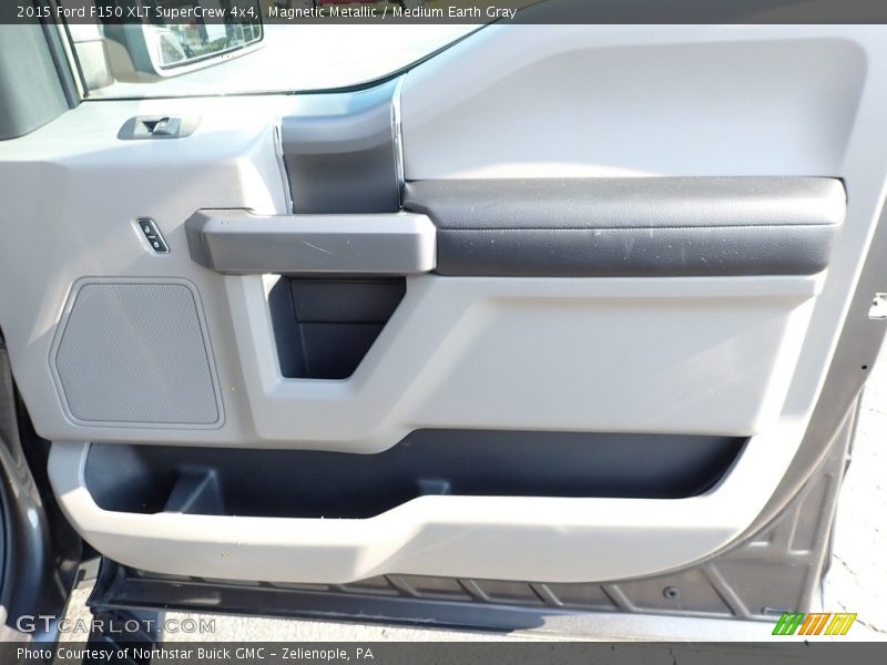 Magnetic Metallic / Medium Earth Gray 2015 Ford F150 XLT SuperCrew 4x4