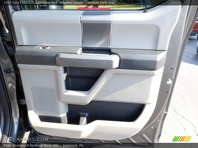 Magnetic Metallic / Medium Earth Gray 2015 Ford F150 XLT SuperCrew 4x4