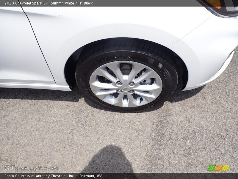 Summit White / Jet Black 2020 Chevrolet Spark LT